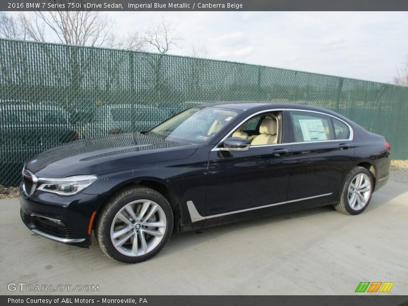  2016 7 Series 750i xDrive Sedan Imperial Blue Metallic