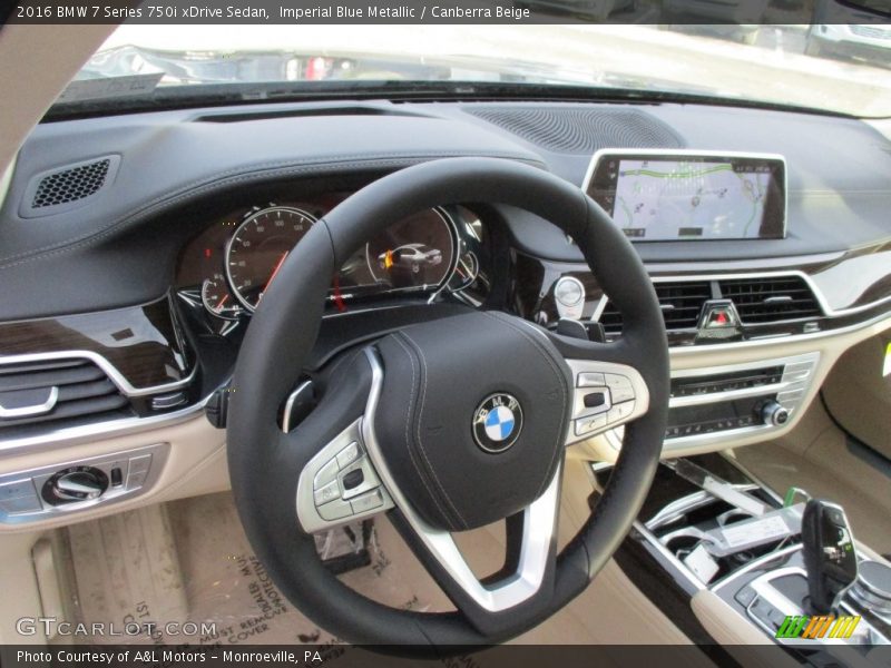  2016 7 Series 750i xDrive Sedan Steering Wheel