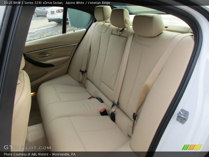 Alpine White / Venetian Beige 2016 BMW 3 Series 328i xDrive Sedan