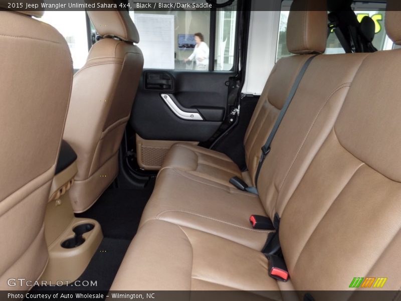 Black / Black/Dark Saddle 2015 Jeep Wrangler Unlimited Sahara 4x4