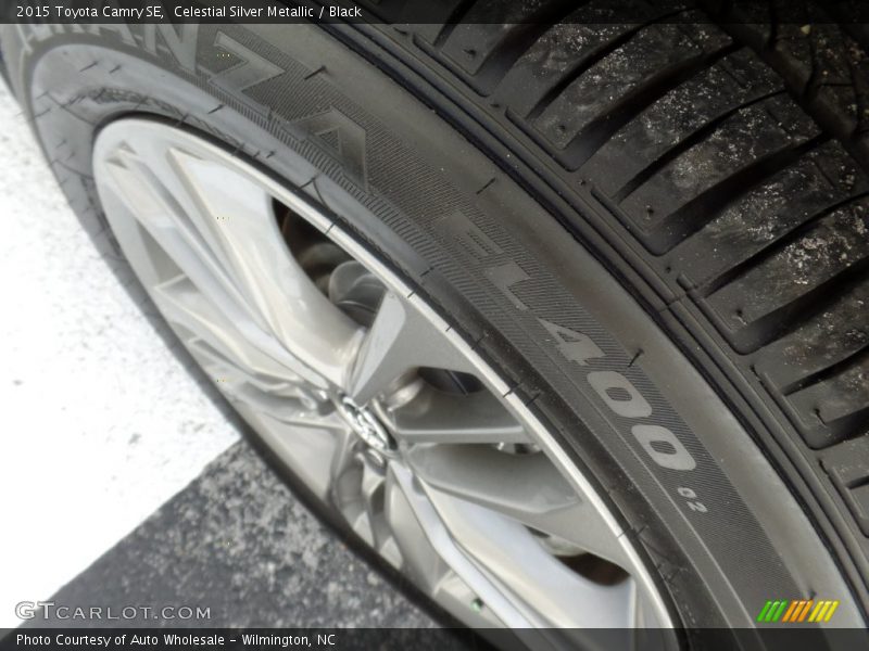 Celestial Silver Metallic / Black 2015 Toyota Camry SE