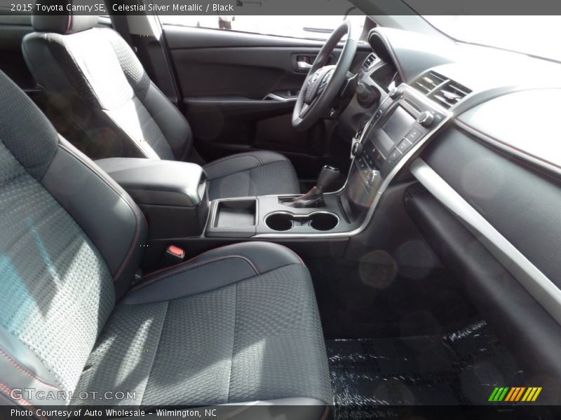 Celestial Silver Metallic / Black 2015 Toyota Camry SE
