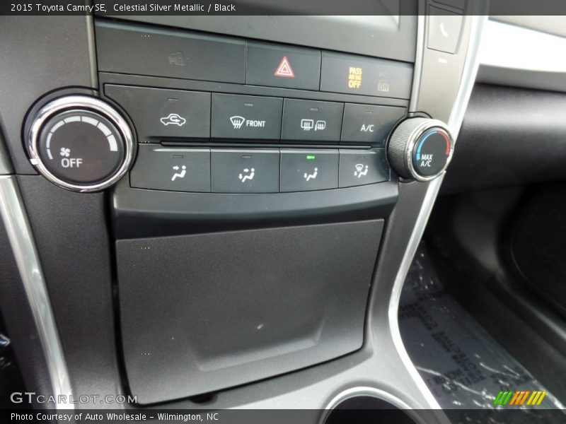 Celestial Silver Metallic / Black 2015 Toyota Camry SE