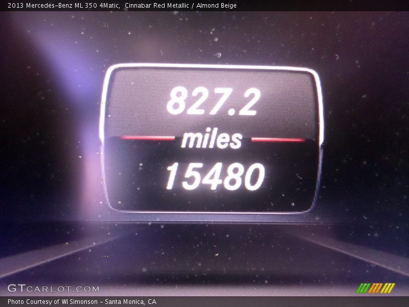 Cinnabar Red Metallic / Almond Beige 2013 Mercedes-Benz ML 350 4Matic