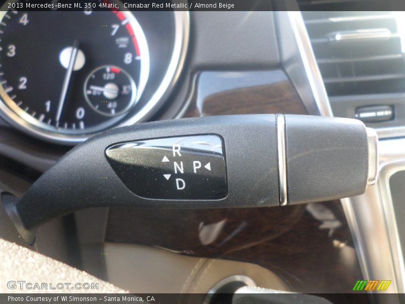 Cinnabar Red Metallic / Almond Beige 2013 Mercedes-Benz ML 350 4Matic