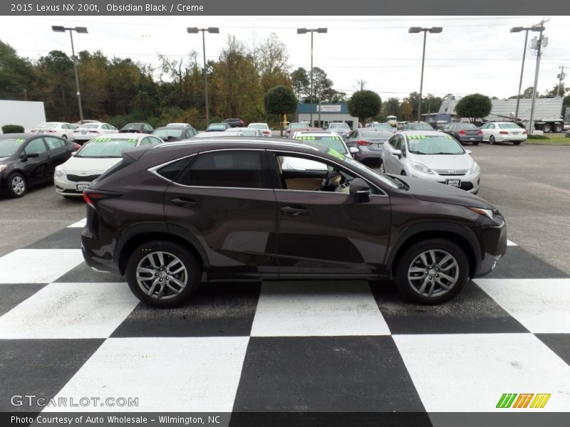 Obsidian Black / Creme 2015 Lexus NX 200t
