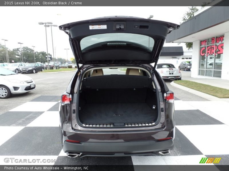 Obsidian Black / Creme 2015 Lexus NX 200t