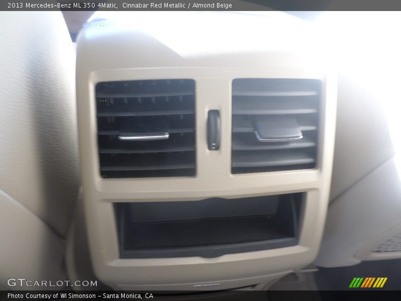 Cinnabar Red Metallic / Almond Beige 2013 Mercedes-Benz ML 350 4Matic