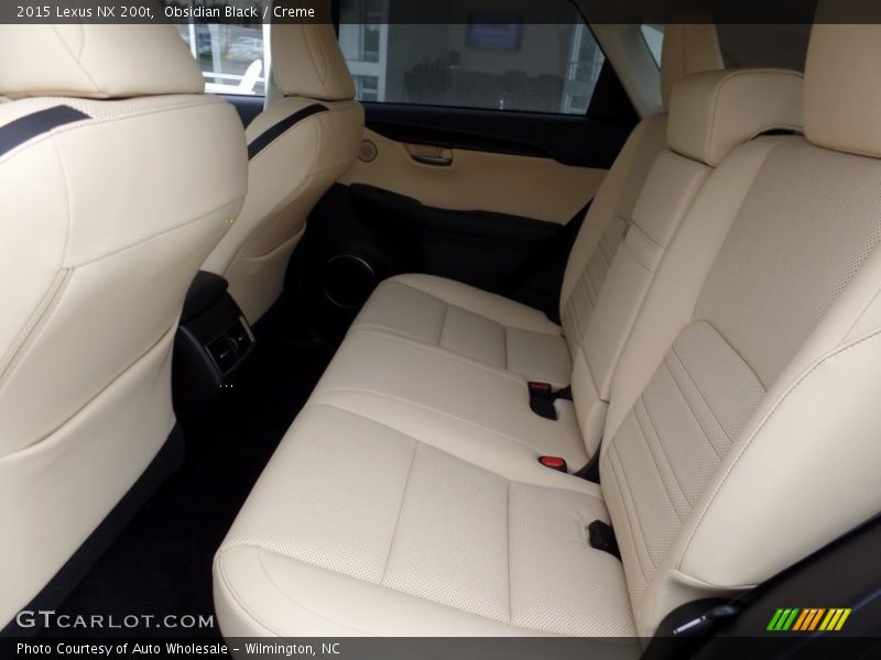 Obsidian Black / Creme 2015 Lexus NX 200t