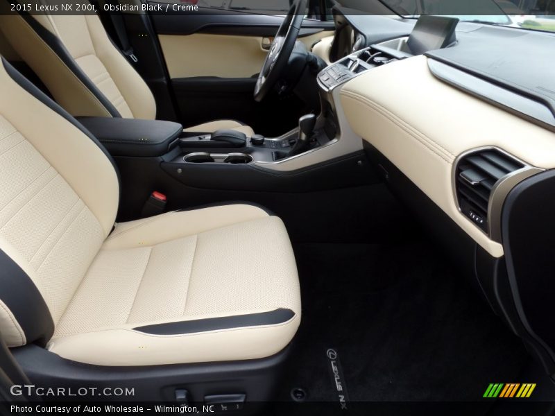 Obsidian Black / Creme 2015 Lexus NX 200t