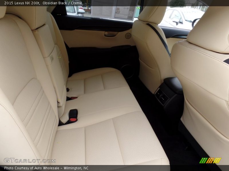 Obsidian Black / Creme 2015 Lexus NX 200t