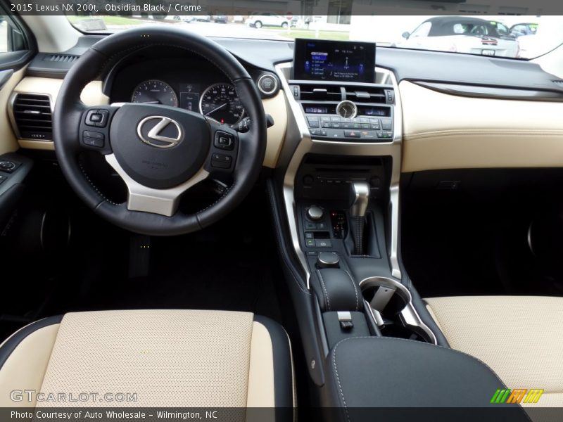 Obsidian Black / Creme 2015 Lexus NX 200t