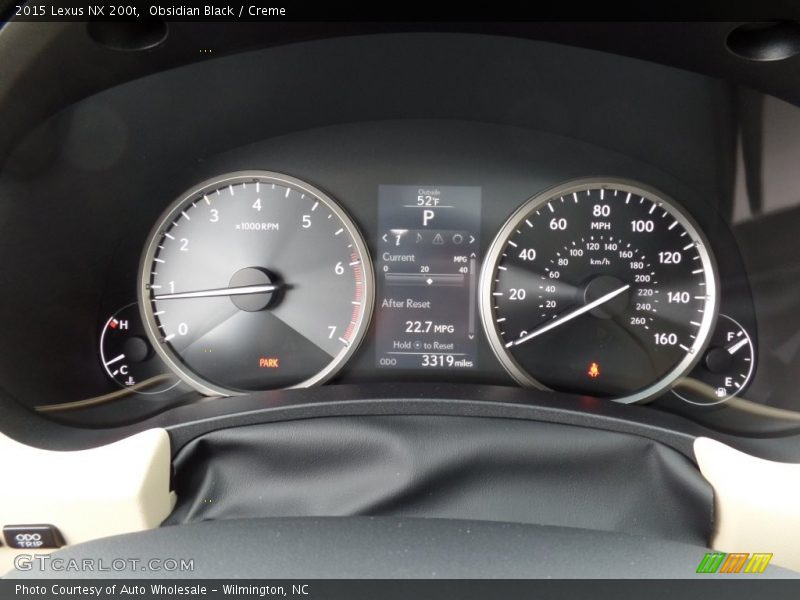 Obsidian Black / Creme 2015 Lexus NX 200t