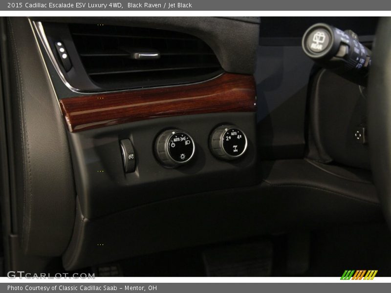 Black Raven / Jet Black 2015 Cadillac Escalade ESV Luxury 4WD
