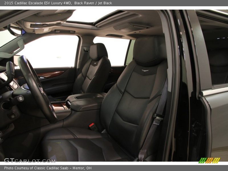 Black Raven / Jet Black 2015 Cadillac Escalade ESV Luxury 4WD