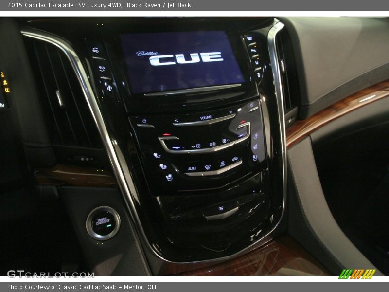 Black Raven / Jet Black 2015 Cadillac Escalade ESV Luxury 4WD