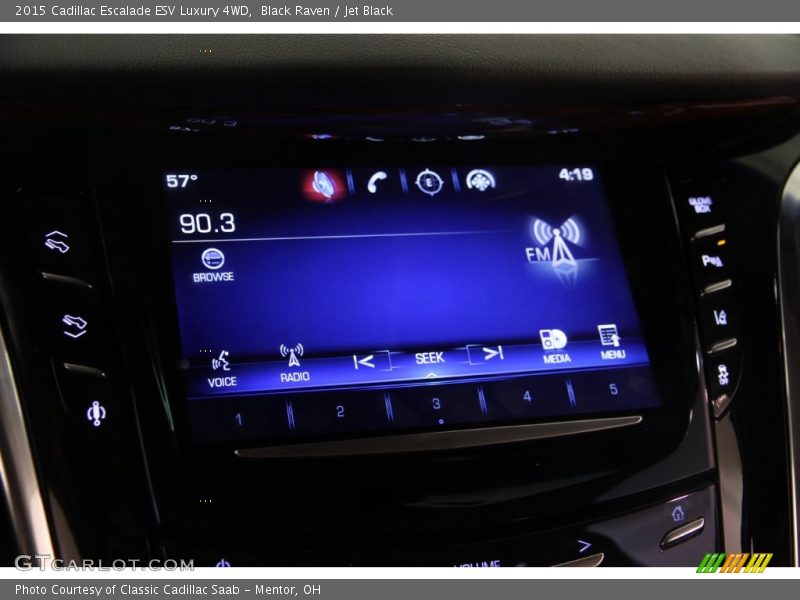 Black Raven / Jet Black 2015 Cadillac Escalade ESV Luxury 4WD