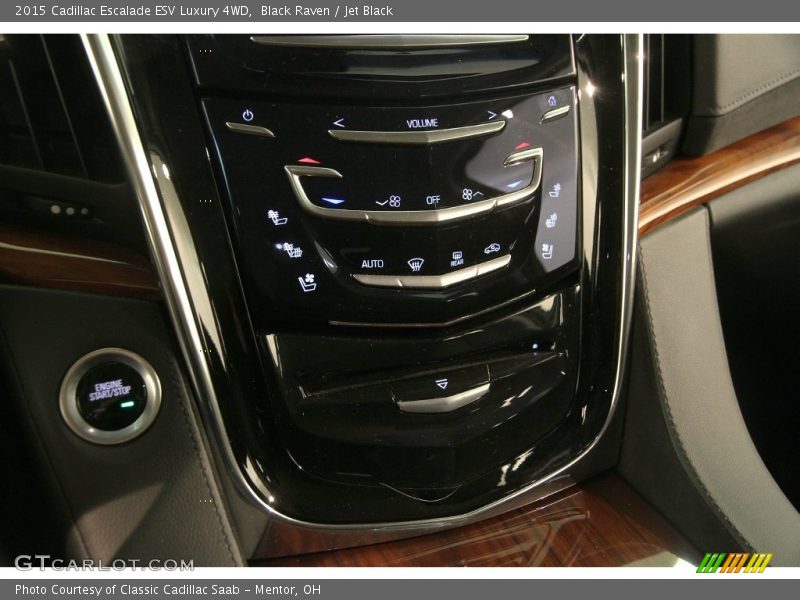 Black Raven / Jet Black 2015 Cadillac Escalade ESV Luxury 4WD