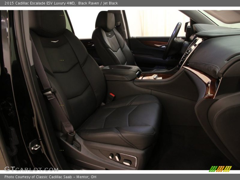Black Raven / Jet Black 2015 Cadillac Escalade ESV Luxury 4WD