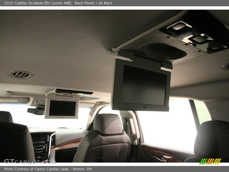 Black Raven / Jet Black 2015 Cadillac Escalade ESV Luxury 4WD