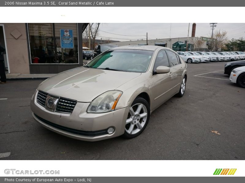 Coral Sand Metallic / Cafe Latte 2006 Nissan Maxima 3.5 SE