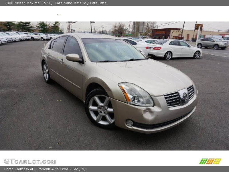 Coral Sand Metallic / Cafe Latte 2006 Nissan Maxima 3.5 SE