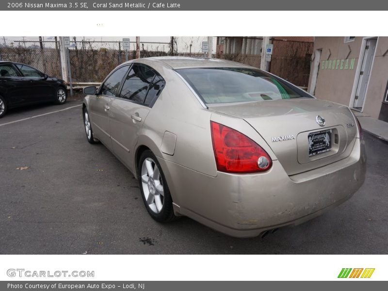 Coral Sand Metallic / Cafe Latte 2006 Nissan Maxima 3.5 SE