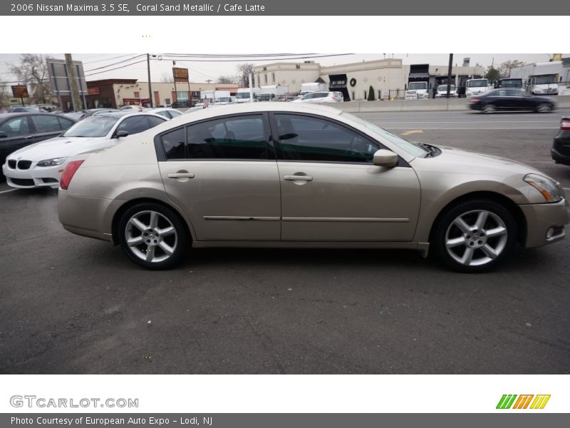 Coral Sand Metallic / Cafe Latte 2006 Nissan Maxima 3.5 SE