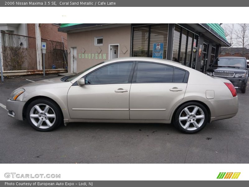 Coral Sand Metallic / Cafe Latte 2006 Nissan Maxima 3.5 SE