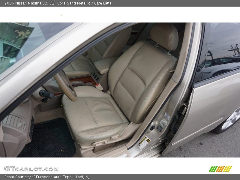 Coral Sand Metallic / Cafe Latte 2006 Nissan Maxima 3.5 SE