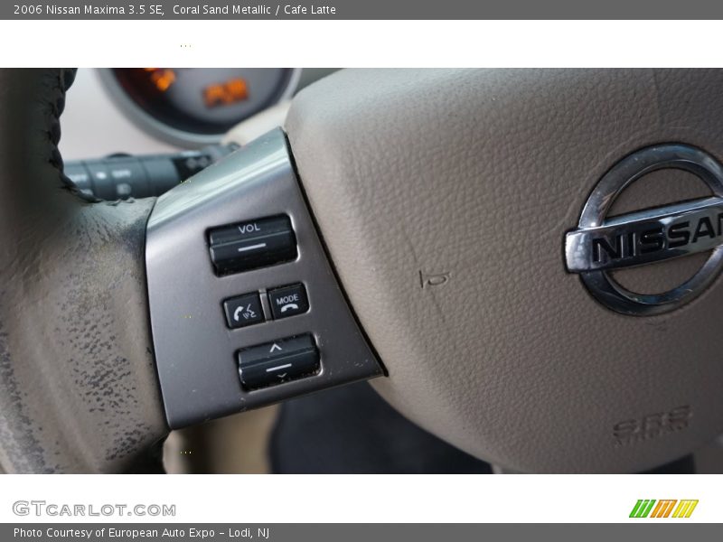 Coral Sand Metallic / Cafe Latte 2006 Nissan Maxima 3.5 SE