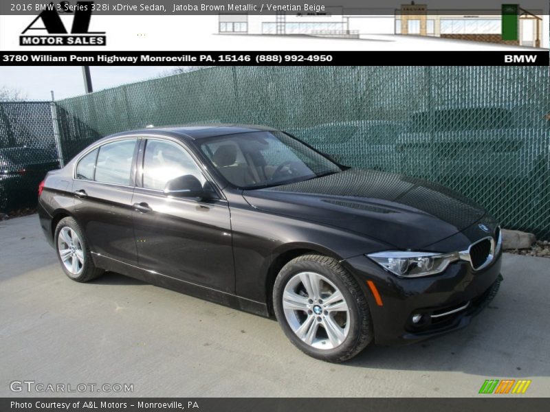 Jatoba Brown Metallic / Venetian Beige 2016 BMW 3 Series 328i xDrive Sedan