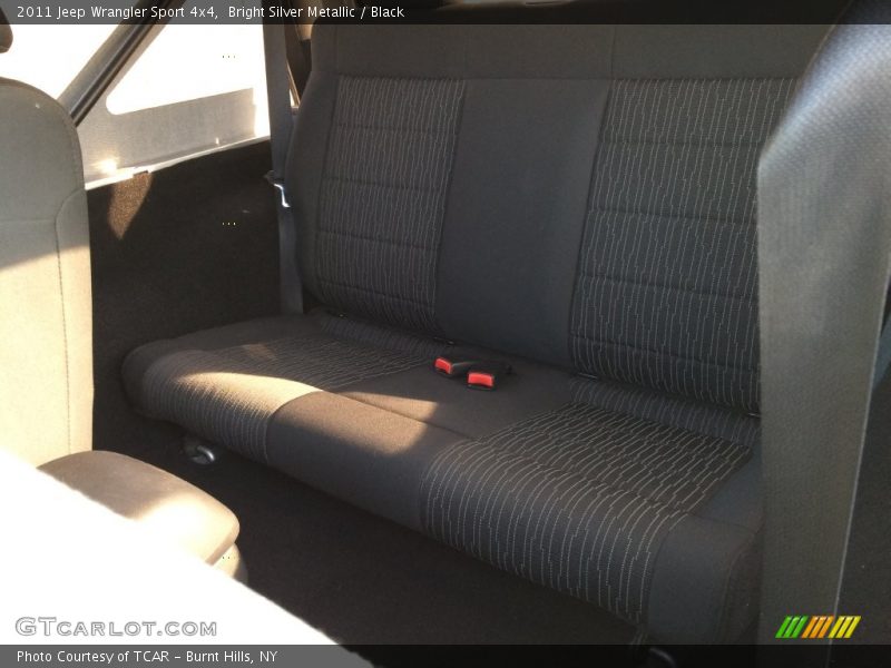 Bright Silver Metallic / Black 2011 Jeep Wrangler Sport 4x4