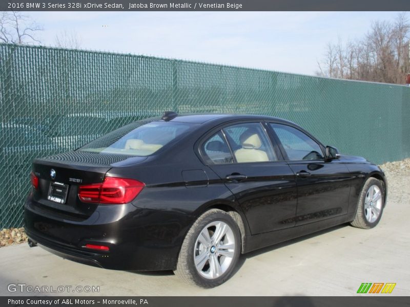 Jatoba Brown Metallic / Venetian Beige 2016 BMW 3 Series 328i xDrive Sedan