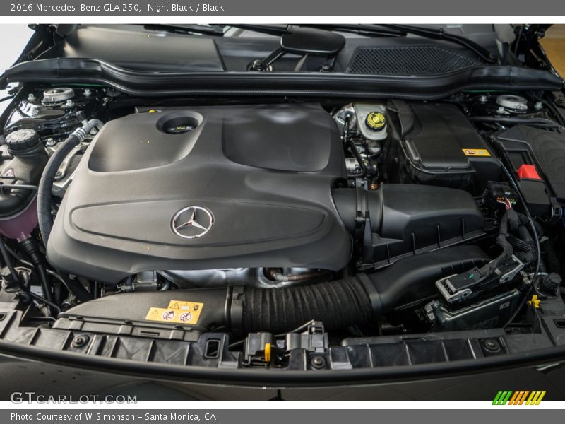 Night Black / Black 2016 Mercedes-Benz GLA 250