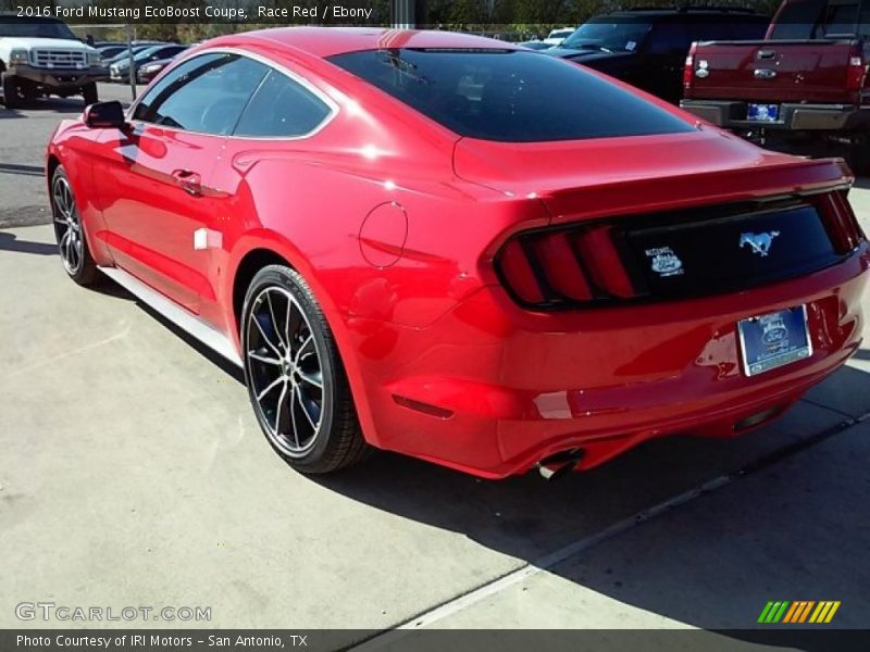 Race Red / Ebony 2016 Ford Mustang EcoBoost Coupe