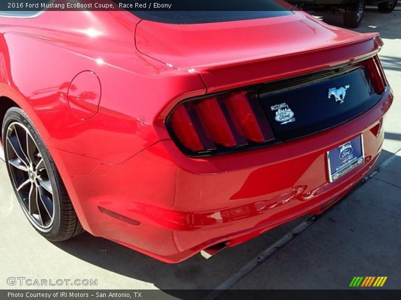 Race Red / Ebony 2016 Ford Mustang EcoBoost Coupe