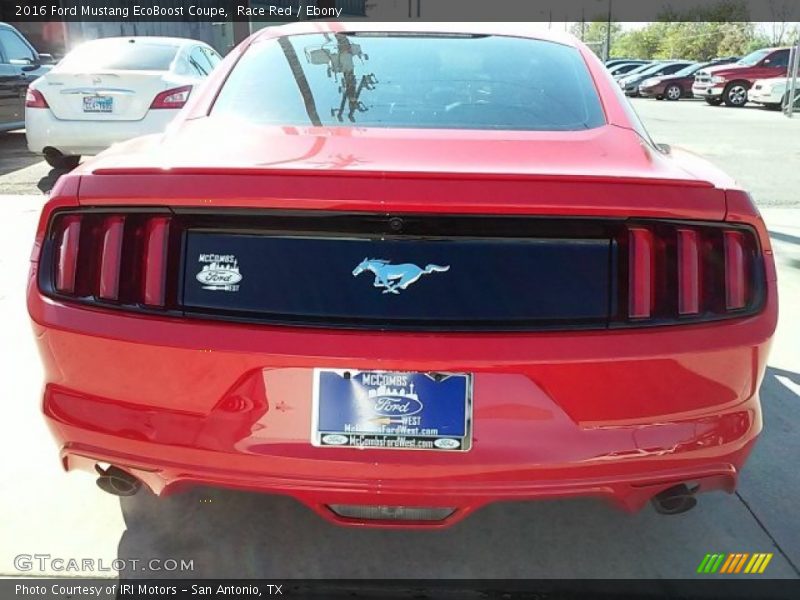 Race Red / Ebony 2016 Ford Mustang EcoBoost Coupe