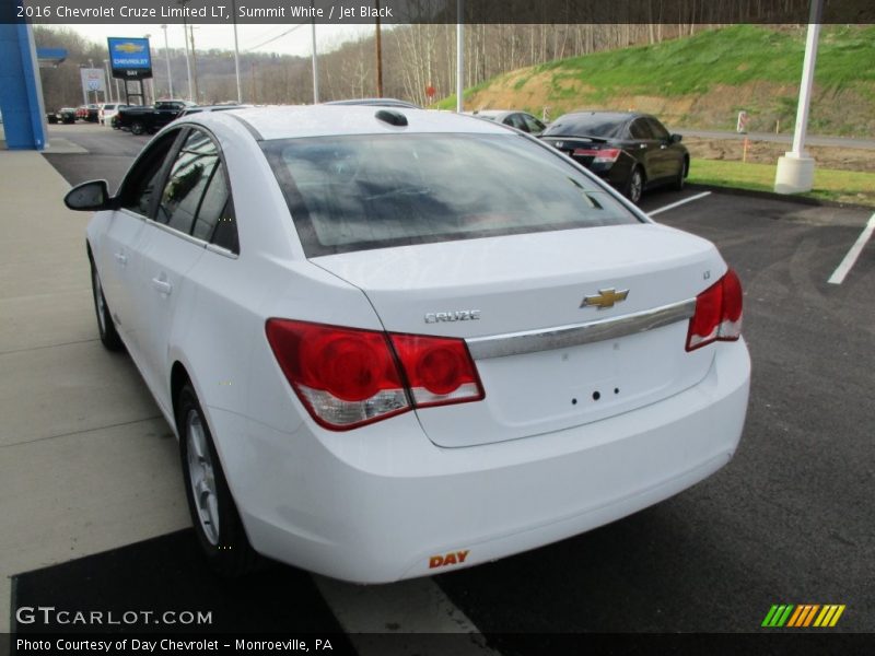 Summit White / Jet Black 2016 Chevrolet Cruze Limited LT