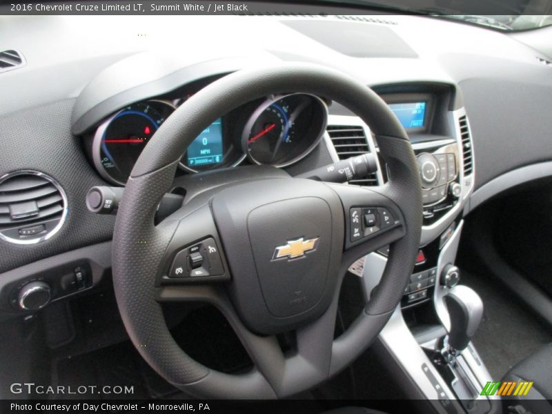 Summit White / Jet Black 2016 Chevrolet Cruze Limited LT