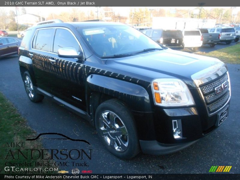 Onyx Black / Jet Black 2010 GMC Terrain SLT AWD