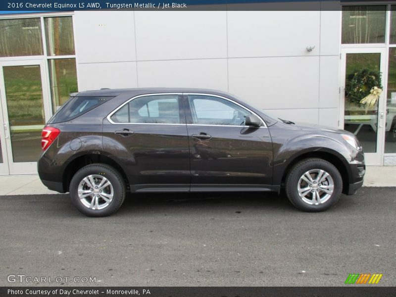 Tungsten Metallic / Jet Black 2016 Chevrolet Equinox LS AWD