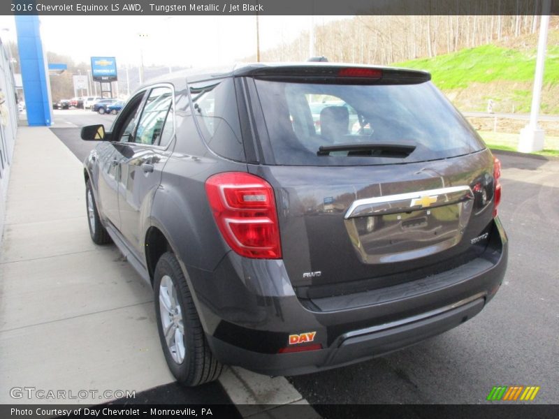 Tungsten Metallic / Jet Black 2016 Chevrolet Equinox LS AWD