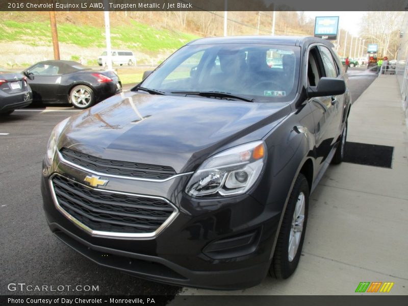 Tungsten Metallic / Jet Black 2016 Chevrolet Equinox LS AWD