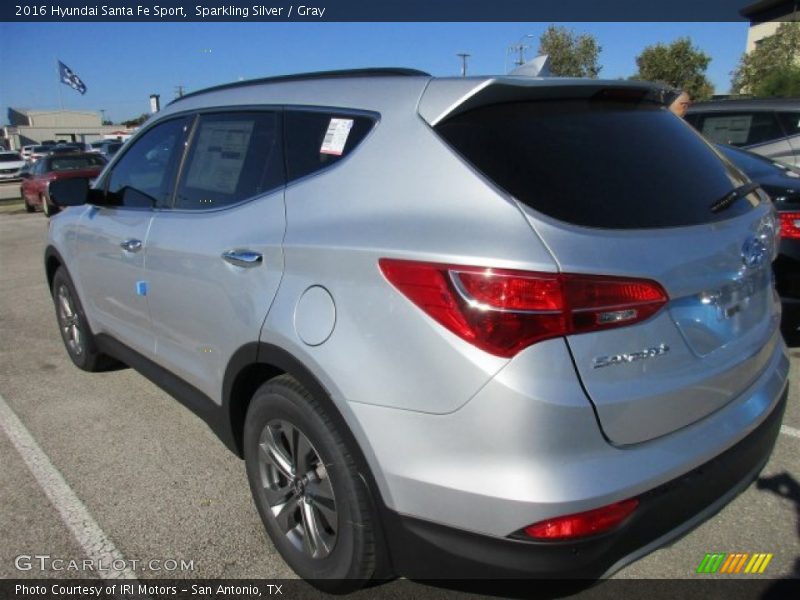 Sparkling Silver / Gray 2016 Hyundai Santa Fe Sport