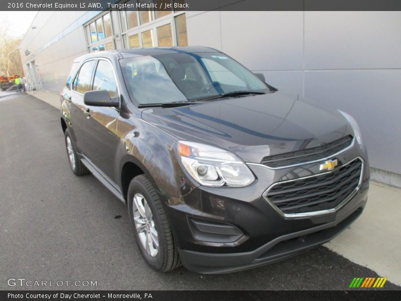Tungsten Metallic / Jet Black 2016 Chevrolet Equinox LS AWD