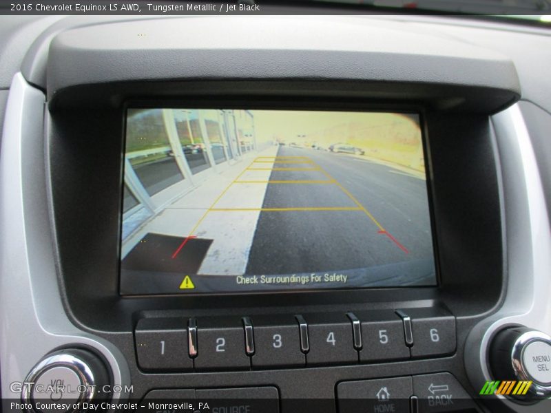 Tungsten Metallic / Jet Black 2016 Chevrolet Equinox LS AWD