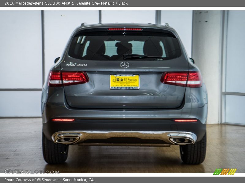 Selenite Grey Metallic / Black 2016 Mercedes-Benz GLC 300 4Matic