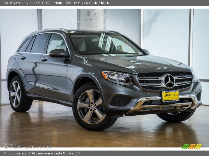 Selenite Grey Metallic / Black 2016 Mercedes-Benz GLC 300 4Matic