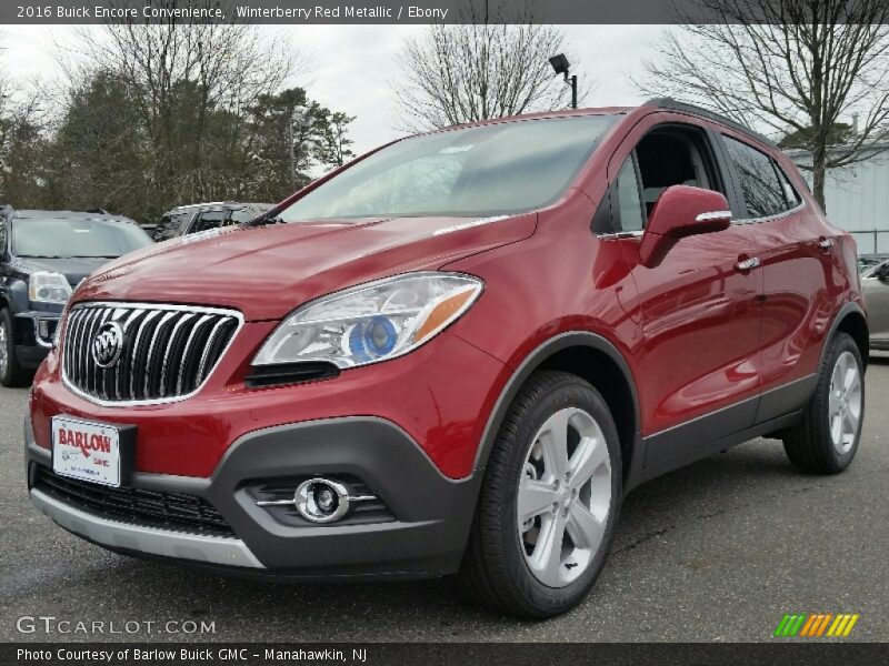 Winterberry Red Metallic / Ebony 2016 Buick Encore Convenience